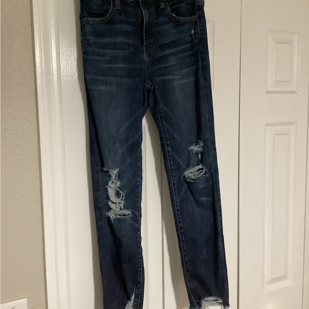 American Eagle Next Level Stretch High Rise Jegging Crop